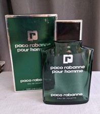 Extra Large 1000ml Bottle Paco Rabanne Pour Homme Eau De Toilette Almost Empty picture