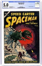 Spaceman, Speed Carter #3 CGC 5.0 1954 4599160014 picture