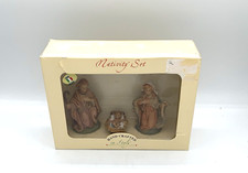 NEW Euromarchi Made In Italy Nativity Set Mary Joseph Baby Jesus picture