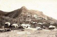 Roosevelt AZ Arizona TOWN HOMES Gila Co 1908 RPPC Photo Postcard COPY picture