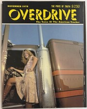 Nov 1978 Overdrive Magazine Mack GMC Peterbilt Advertising Trucker Truck Driver picture