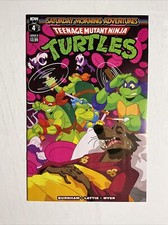 TMNT: Saturday Morning Adventures #4 (2023) 9.4 NM IDW High Grade Galloway Cover picture