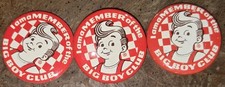Three Vintage I Am A Member Of The Big Boy Club Buttons Pin Restaurant Collect picture