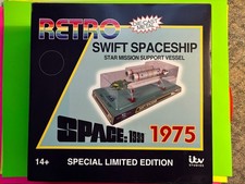 SPACE 1999 SWIFT SPACESHIP DIECAST VEHICLE RETRO EDITION SIXTEEN12 BRAND NEW picture