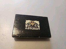 Vintage Russell Artcraft Playing Cards Sealed Tax Stamp And Box Windmills 1940s picture