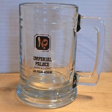 Imperial Palace Hotel & Casino Las Vegas Glass Beer Mug Stein Souvenir Barware picture